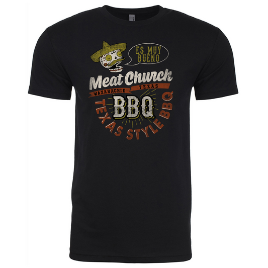muy-bueno-meato-bandito-t-shirt-e1 ESMUYBUENO-WEBSITEVERSION.png