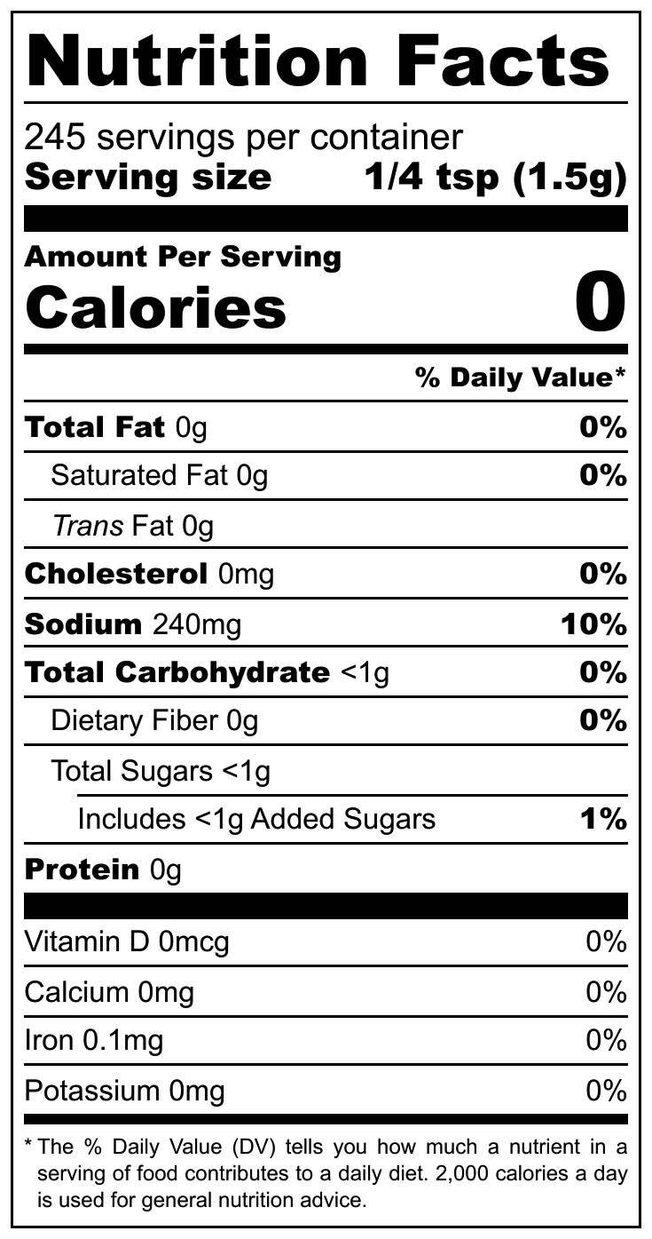 holy-voodoo-seasoning-e8 HOLY_VOODOO_BOTTLE_13_OZ_-_Nutrition_Label.png